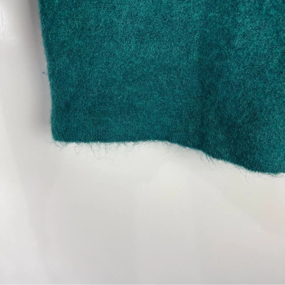 Tularosa Wool Mohair Blend Simply Sweater Green Size Small - Picture 5 of 10